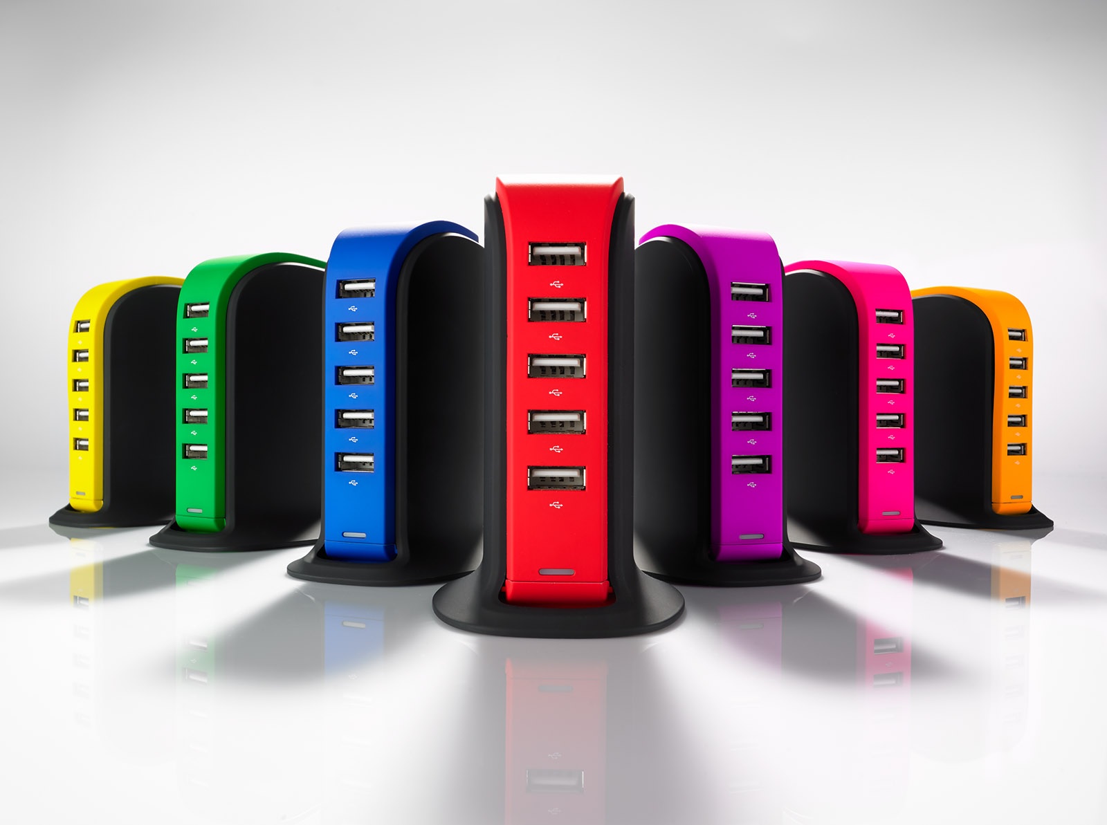 Business 5 USB CHARGER TOWER PAINTURISSIMO
