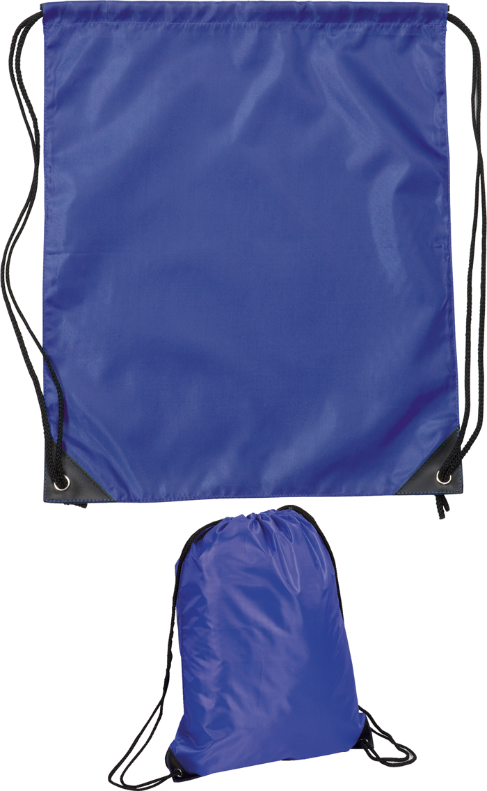 Promotional Eyford Drawstring Bag Blue Royal