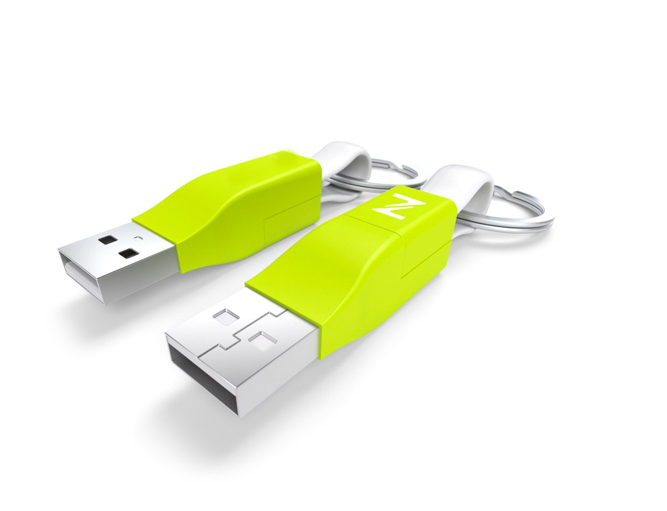 Promotional ZWN COLOURS  PLUS USB 2 IN 1 CHARGING CABLE