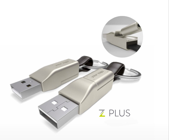 Promotional ZWN PLUS USB 2 IN 1 CHARGING CABLE